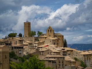Fototapeta premium photo of the village Sos del Rey Católico in Zaragoza. Aragón. Spain