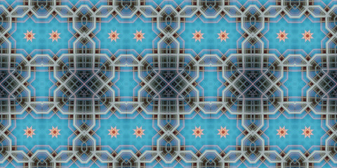 Seamless abstract pattern. the texture of the art is symmetrical