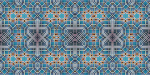 Seamless abstract pattern. the texture of the art is symmetrical