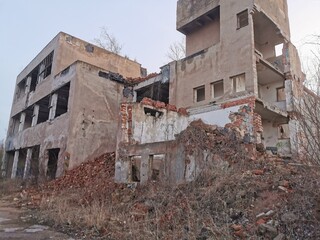 old factory in Vidnava city