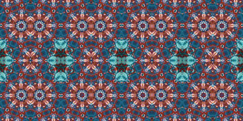 Seamless abstract pattern. the texture of the art is symmetrical