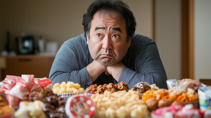 食の選択肢を考える日本人男性