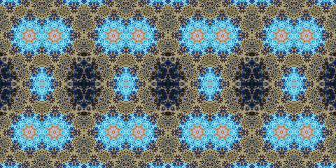 Seamless abstract pattern. the texture of the art is symmetrical