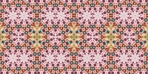 Seamless abstract pattern. the texture of the art is symmetrical