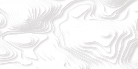 Abstract White Papercut Background