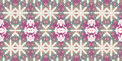 Seamless abstract pattern. the texture of the art is symmetrical