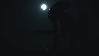 alien abduction eerie scary creepy background