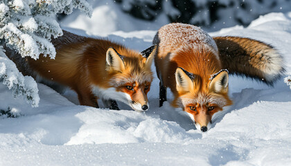 Obraz premium wildlife in the unique natural world