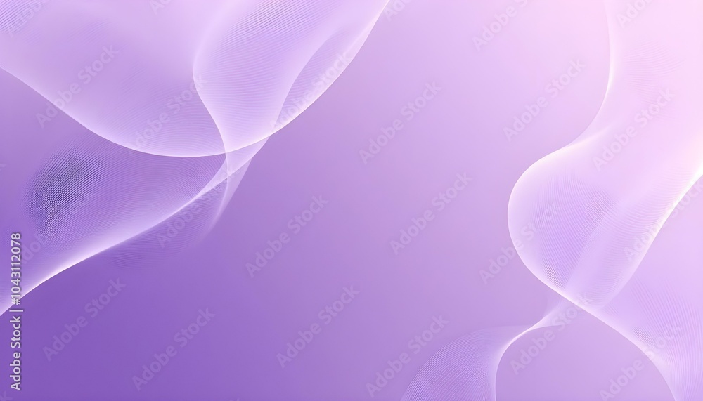 Leinwandbilder Abstract fluid iridescent holographic curved wave in motion colorful gradient design on black background. abstract purple wave gradient background