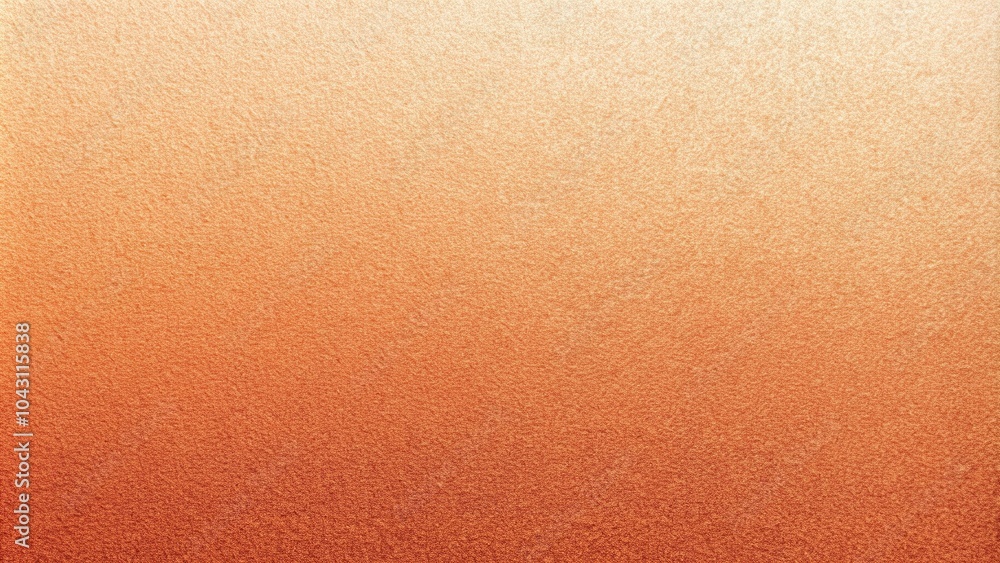 Poster grainy peach background texture with gradient effect and summer tilt angle