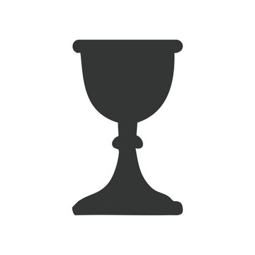 recommend clip art: A minimal chalice, representing the Eucharist or Holy Communion, with clean lines to evoke a sense of reverence and tradition.