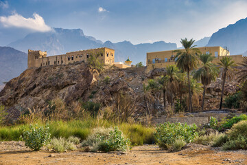 Old settlement in the wadis