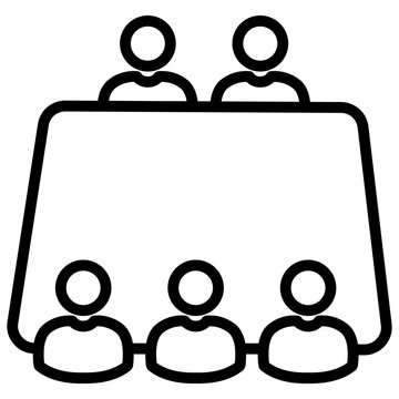 recommend clip art: Business Meeting Icon