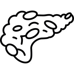 Pancreas Necrotic Icon