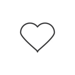 Heart line icon