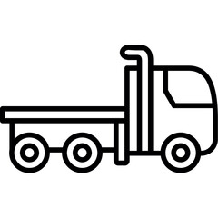 Semi Truck Icon