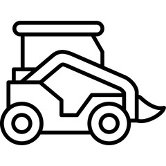 Skid Steer Icon