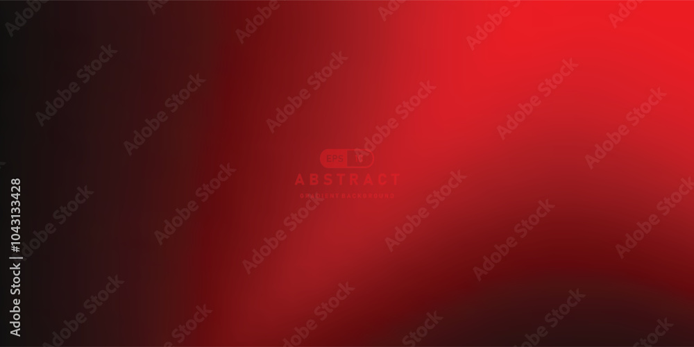 Aufkleber abstract black and red gradient background for banner or card. vector eps 10