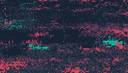 Pixelated Glitch Effect