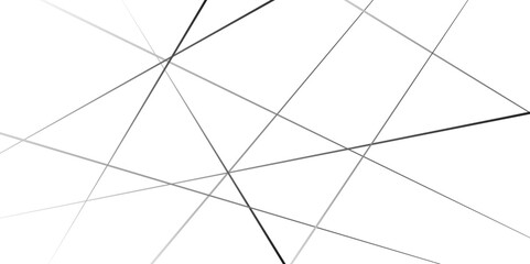 Random chaotic lines abstract geometric pattern texture. Abstract white background with random black lines