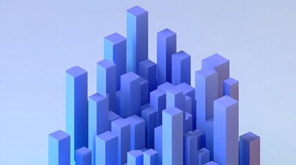 Fototapeta premium Abstract 3D Render