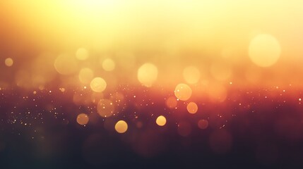 Abstract bokeh lights in warm colors, suitable for backgrounds and designs.