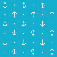Anchor background seamless pattern