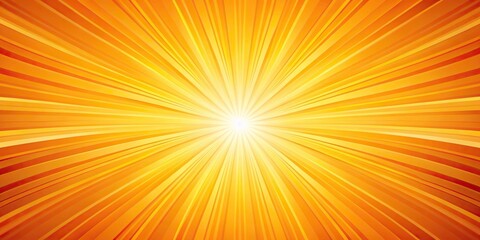 Obraz premium Dynamic abstract background with radial gradient in shades of yellow orange Long Shot