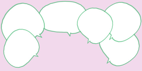 吹き出しイラスト