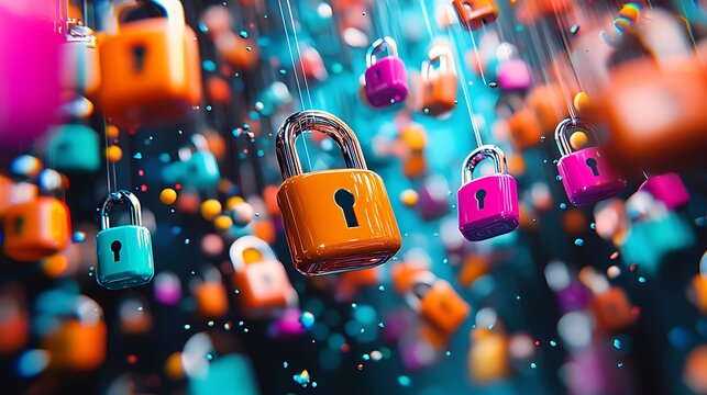 Abstract Visualization of Secure Digital Environment