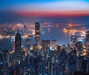 View of Hong Kong