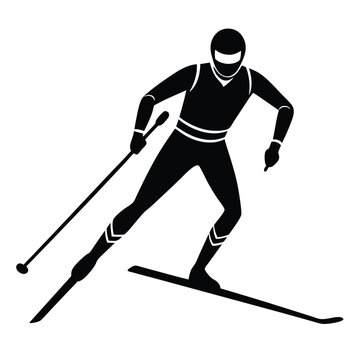recommend clip art: Biathlon Silhouette Winter Sports Icon.