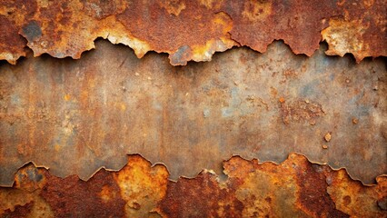 Naklejka premium Grunge texture background with rust and corrosion