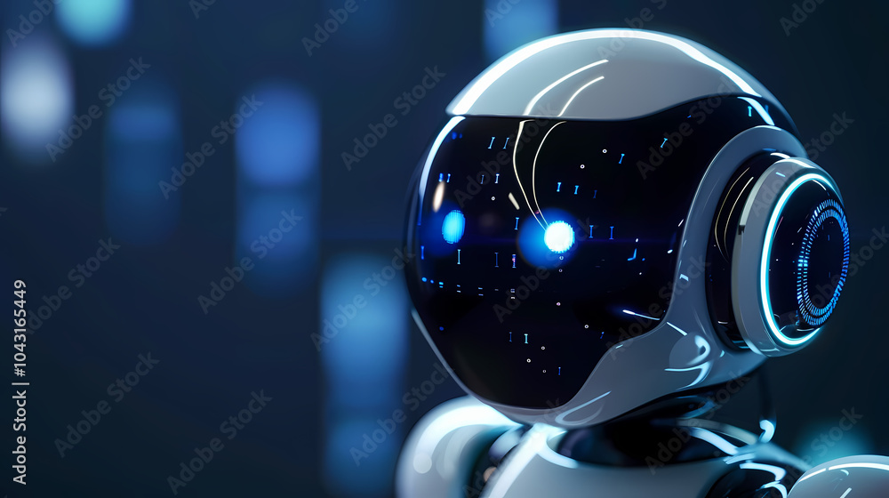 Poster technology object generated ai