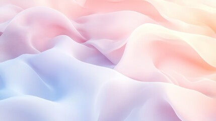 Obraz premium A soft pastel background with gentle gradients, evoking a calming atmosphere with its light and airy feel. 