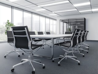 Modern Office Meeting Room.