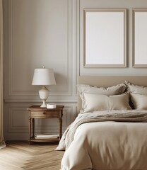 Fototapeta premium Elegant Bedroom Interior.