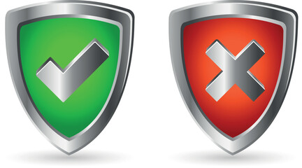 Tick and Delete Mark Buttons 