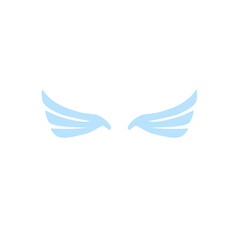 Fototapeta premium wings design logo icon