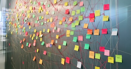 Exploring Financial Interdependencies with Notes and Threads