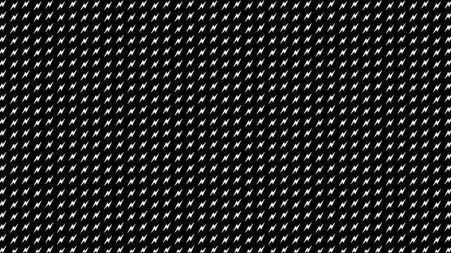 Symbol lightnig, seamless background loop animation, 4k