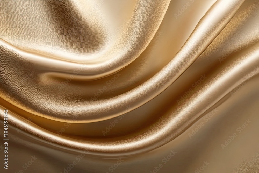 Poster smooth, flowing fabric with rich texture. use this image to add a touch of luxury and elegance to yo