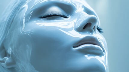 Cosmetic Facial Mask for Skin Care Therapy