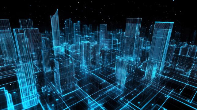 Digital Cityscape: A Virtual Metropolis