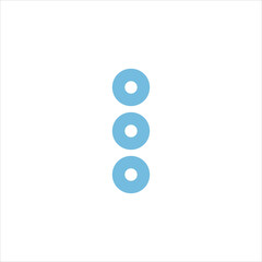 Show more round icon vector logo art illustration