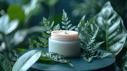 cream and candle Generated AI