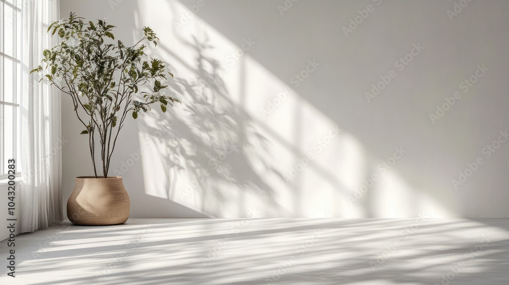 Poster subtle gradient from light grey to white, creating a clean and minimalistic look