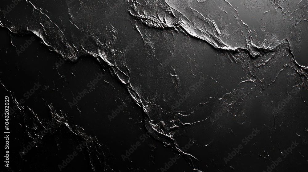 Poster black textured background with faint, barely visible patterns for a subtle yet striking effect