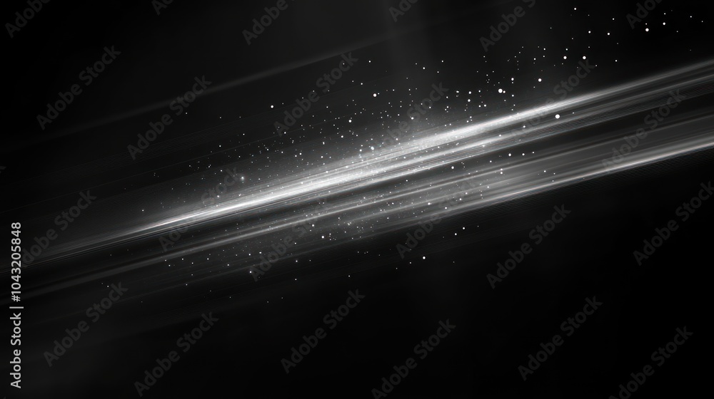 Poster black background with soft, abstract glowing lines in a subtle pattern for a modern, digital look
