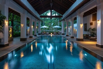 Indulge in an exclusive spa retreat featuring lavish amenities for the ultimate relaxation experience.